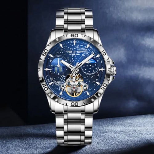 بيندو ساعة رجالى الحركة التلقائية مضيئة ساعة يد fr...