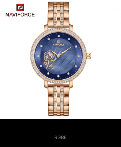 ساعات نسائية ماركة NAVIFORCE فاخرة