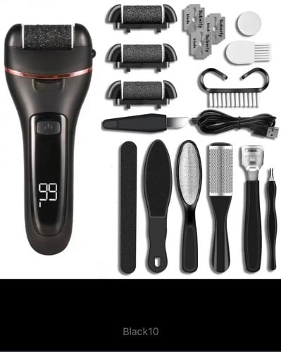 طقم العناية بالقدم ازالة الجلد الميت USB