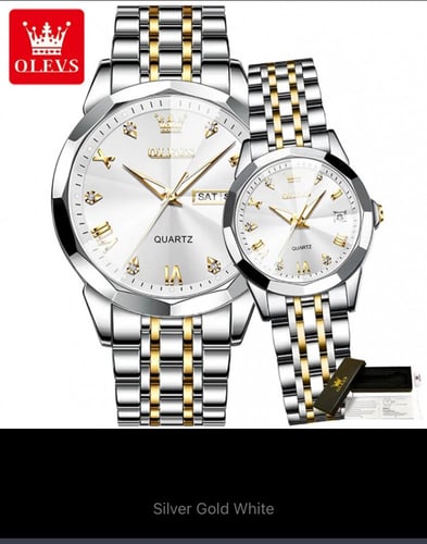 طقم الساعات العصرية مع المؤشرات الرومانية ونافذة ا...