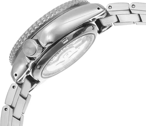 ساعة سيكو أنالوج للرجال مع حزام من الفولاذ المقاوم...