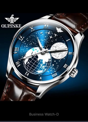 ساعةالعلامة التجارية Moonphase AGELOCER الساعات ال...