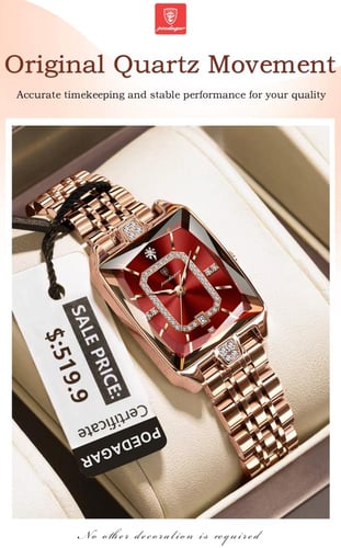 ساعة POEDAGAR النسائية