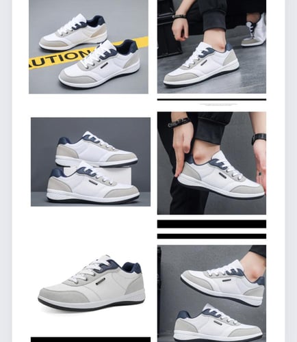 أحذية رياضية رجالية كاجوال 2024 مريحة وقابل للتنفس...