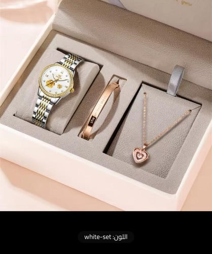 ‎ ساعة يد من نسائية زهور مجوف ، حزام يوبيل مقاوم ل...