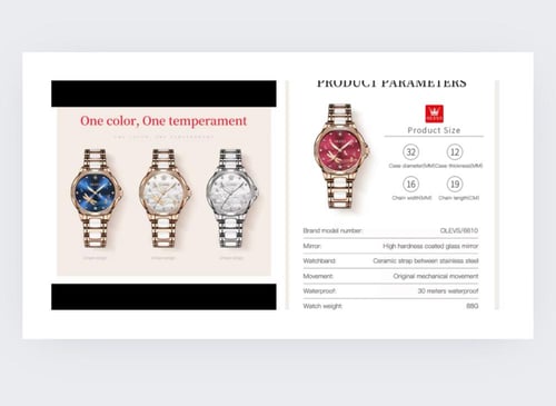 ساعة يد مقاومة للماء من OLEVS ، أفضل علامة تجارية...