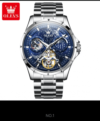 Olevs الأصلي الرجال التلقائي الساعات الميكانيكية ا...