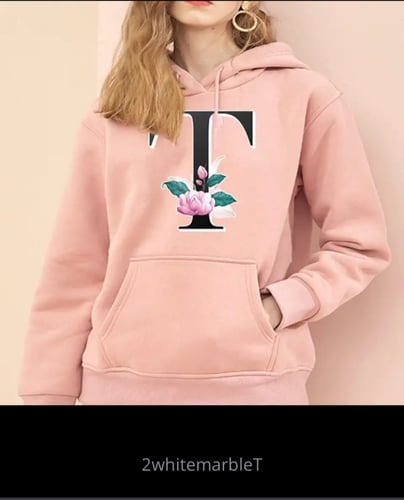 بكنزة بغطاء للرأس بلوفر نسائي Harajuku بدلة رياضية...