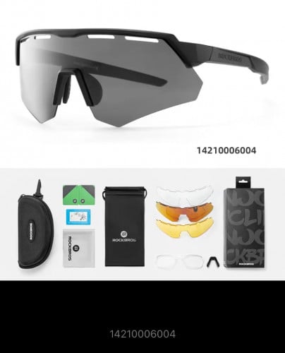 نظارات ماركة ROCKBROS لركوب الدراجات نظارات UV400...