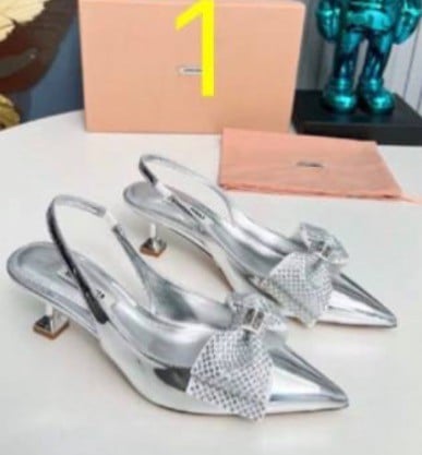 كعب miumiu ▫️ جودة عالية ماستر كواليتي