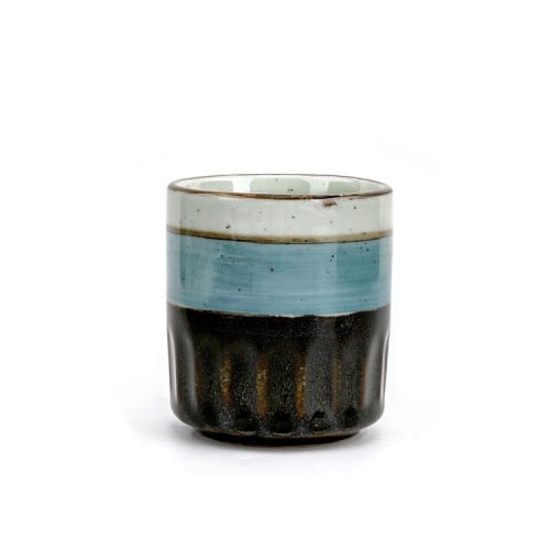 كوب فخاري بثلاث ألوان إبداعية