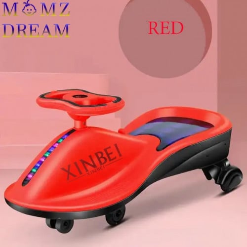 سيارة متأرجحة دفع وركوب ماركة XINBIE بعجلات LED من...