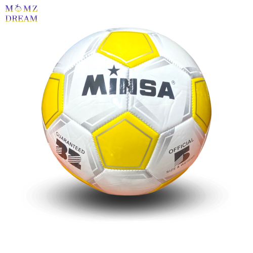 كرة قدم ماركة MINSA ، كرة القدم بـ مقاس 5 للتدريب.
