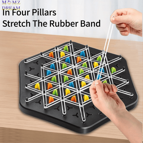 لعبة سلسلة مثلثات الشطرنج .