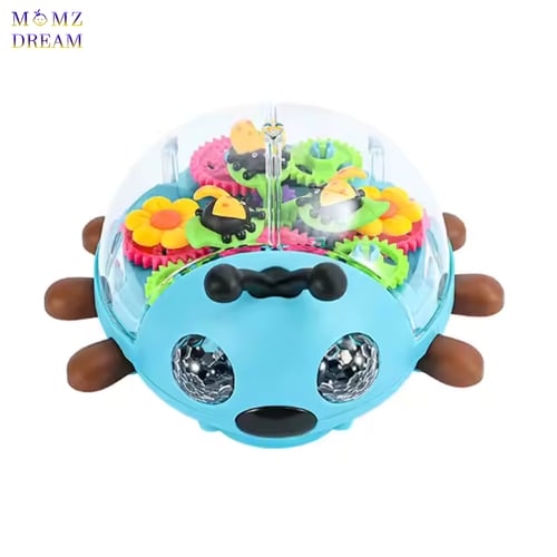 لعبة خنفساء شفافة مع أصوات وإضاءة ليد و حركة دوران...