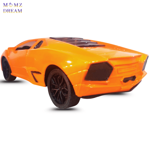 سيارة سباق مع جهاز تحكم عن بعد للأطفال.
