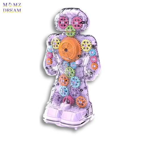 لعبة رجل الي شفاف مع أصوات وإضاءة ليد و حركة دوران...