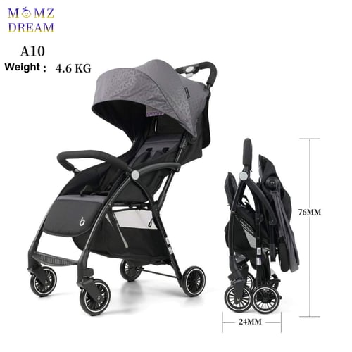 عربة اطفال A10 خفيفة الوزن قابلة للطي من ماركة باو...