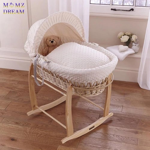 مهد مواليد( سلَة موسى ) للأطفال مع ناموسية ومع الق...