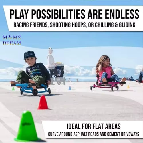 اسكوتر أرضي بـ 3 عجلات ماركة ويف رولر .