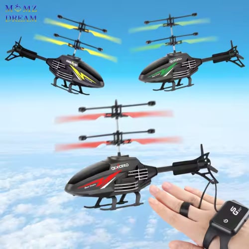طائرة هليكوبتر تعمل بجهاز تحكم عن بعد للأطفال مع س...