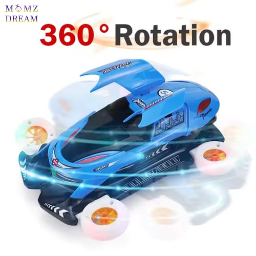 لعبة سيارة كريزي مع أصوات وإضاءة ليد و حركة دوران...