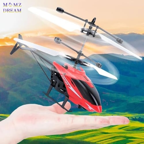 طائرة هليكوبتر تعمل بجهاز تحكم عن بعد للأطفال وبطا...