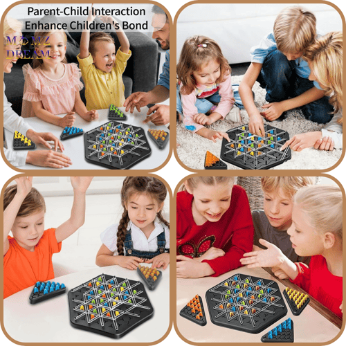 لعبة سلسلة مثلثات الشطرنج .