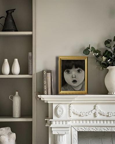 رسم بورتريه مخصص – لمسة فنية راقية لمنزلك