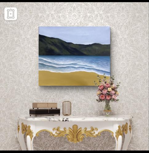 لوحة فنية كلاسيكية – جمال الطبيعة بلمسة فنية