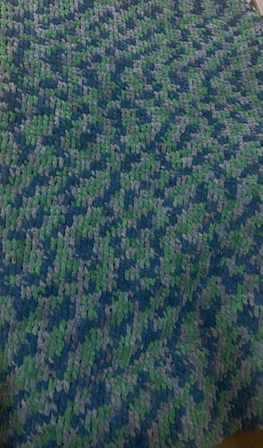 شال صوف بوفي