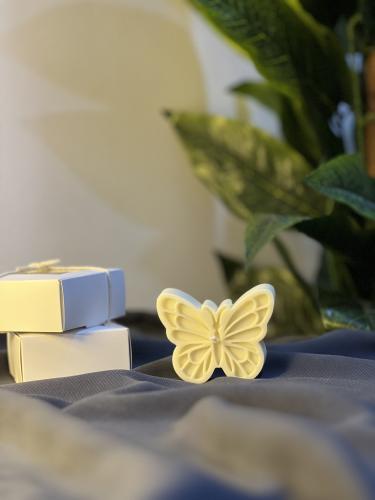 10 شمعة الفراشة المعطرة