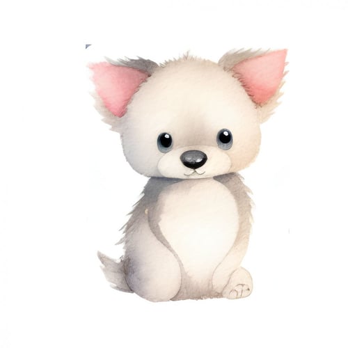 250+ لوحة مائية رائعة لحيوانات صغيرة من السفاري، ص...