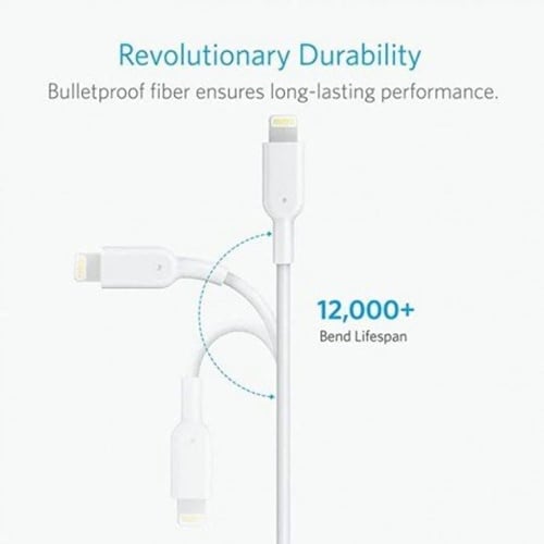 كابل USB ايفون بطول 1.8 متر من انكر