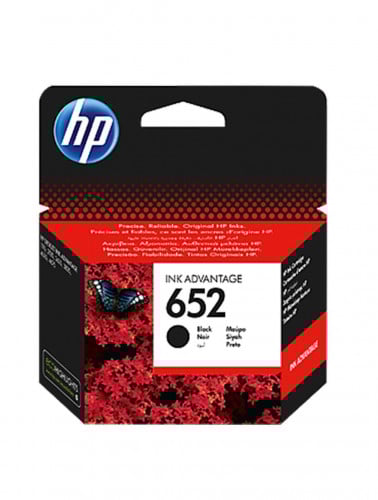 حبر طابعة 652 اسود اصلي HP 652 black