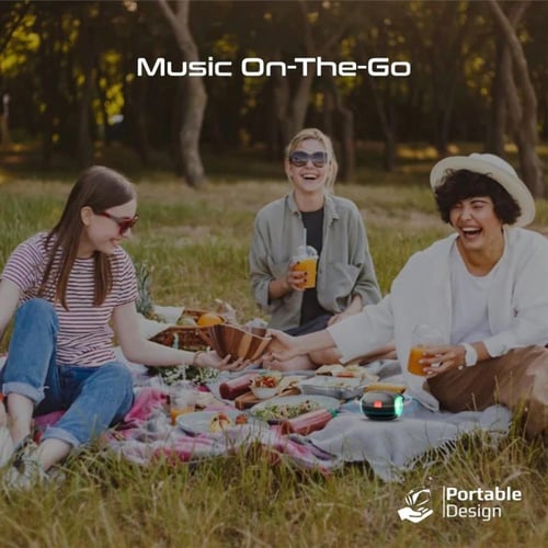 مكبر صوت لاسلكي عالي الدقة LumiFlux™