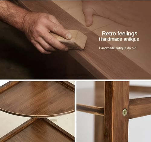 رف تخزين زاوية 4 طوابق