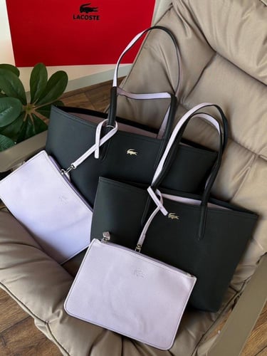 شنطه ماركه لاكوست دبل فيس ماستر