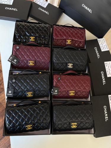 شنطه ماركه شانيل درجه اولى لوقو نحاسي مطفي