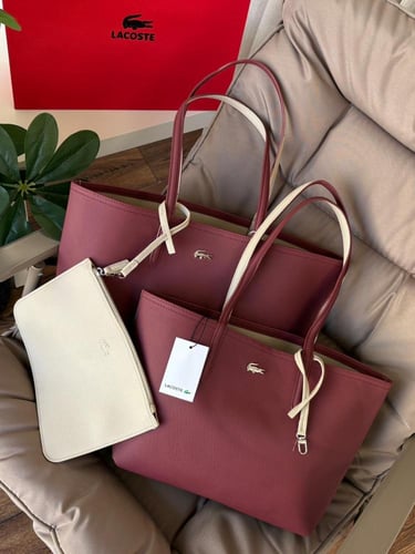 شنطه ماركه لاكوست دبل فيس ماستر