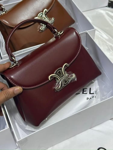 شنطه ماركه سيلينا لوقو فضي