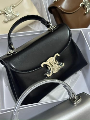 شنطه ماركه سيلينا لوقو فضي