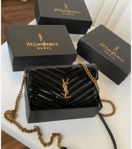 شنطه ماركه سان لوران لمعه