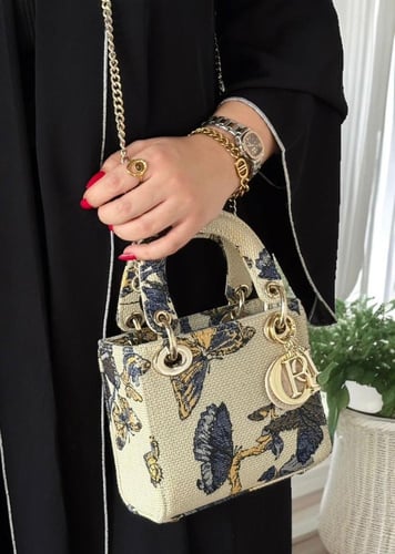 شنطه ماركه ديور فراشات ماستر كواليتي