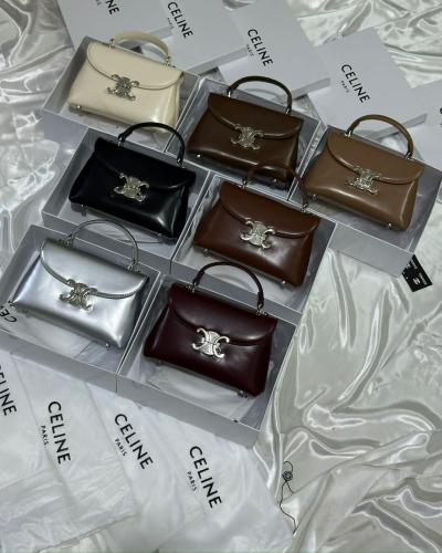 شنطه ماركه سيلينا لوقو فضي