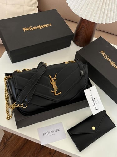 شنطه ماركه سان لوران مع بوك صغير