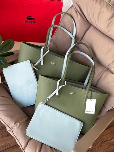 شنطه ماركه لاكوست دبل فيس ماستر