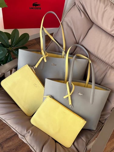 شنطه ماركه لاكوست دبل فيس ماستر