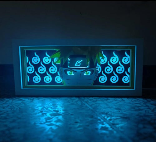 بوكس اضاءة ناروتو شيبودن نمط الناسك