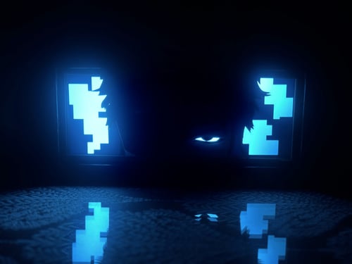 بوكس اضاءة سوسكي آيزن - انمي بليتش . إطار اسود